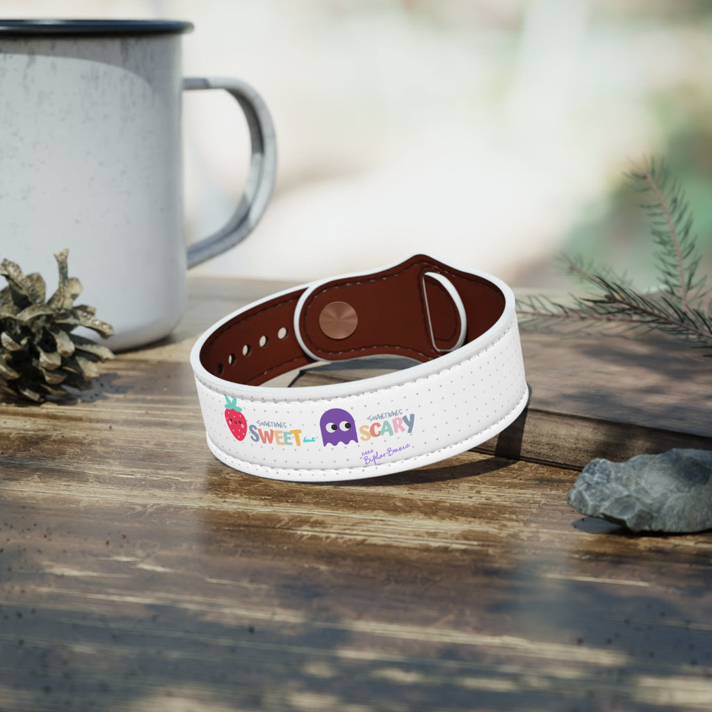 Bipolar Bonnie Series - Faux Leather Wristband