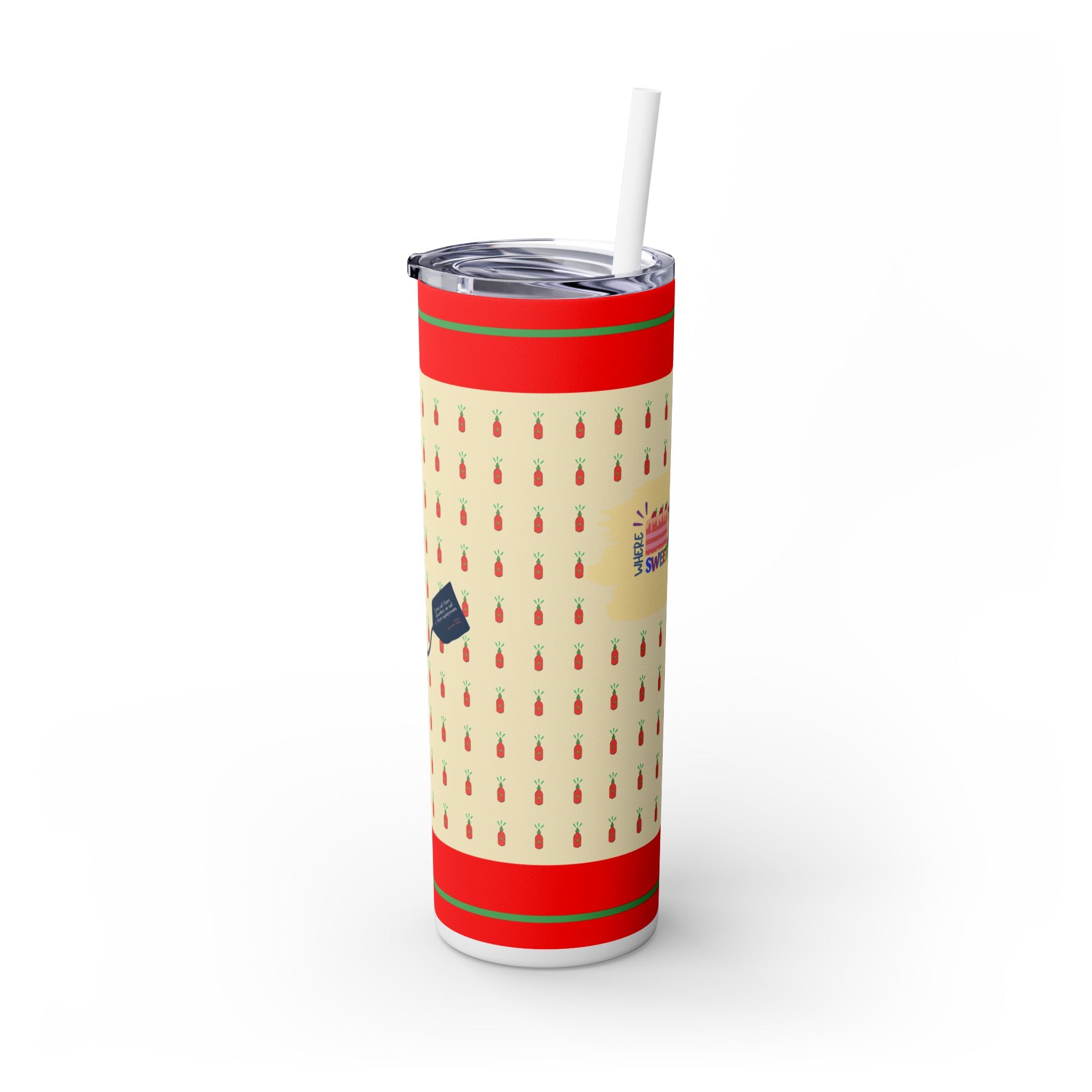 Bipolar Bonnie 'Expressing the Journey' 20oz Skinny Tumbler - Limited Edition