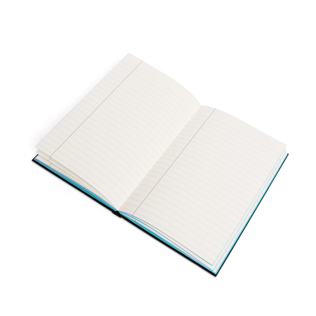 Invisible Ghost 'Strength in Feelings' Ruled Color Notebook