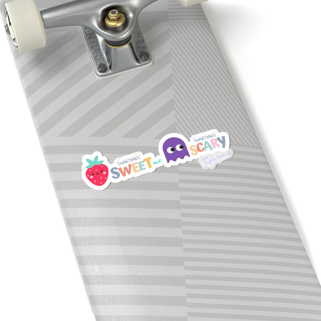 Bipolar Bonnie Series - "Sometimes Sweet But Sometimes Scary" Kiss-Cut Stickers