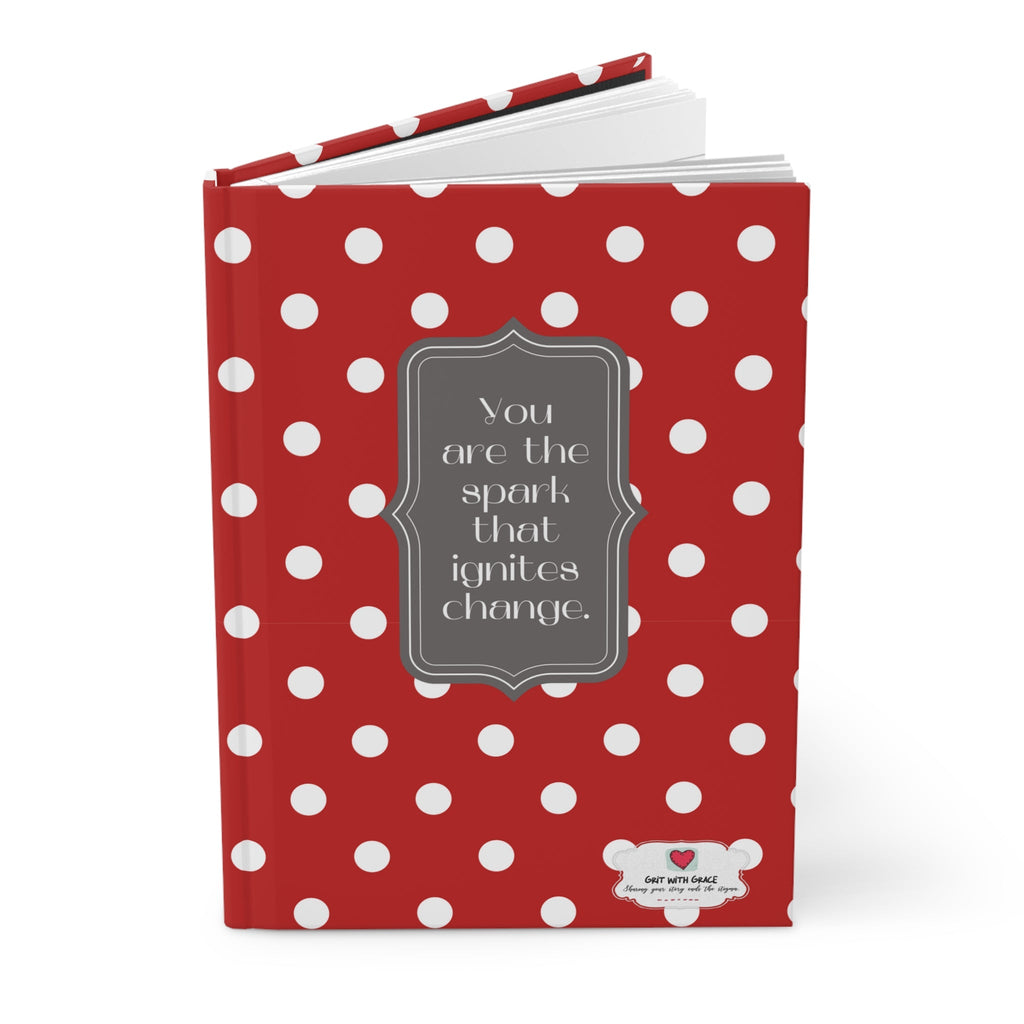 Grit with Grace 'Strength in Resilience' Hardcover Journal