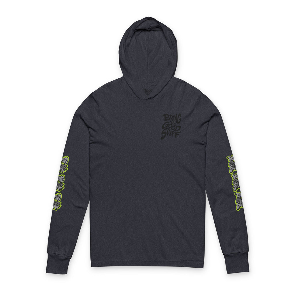 Bring The Good Stuff Twisted Hooded Long Sleeve Tee