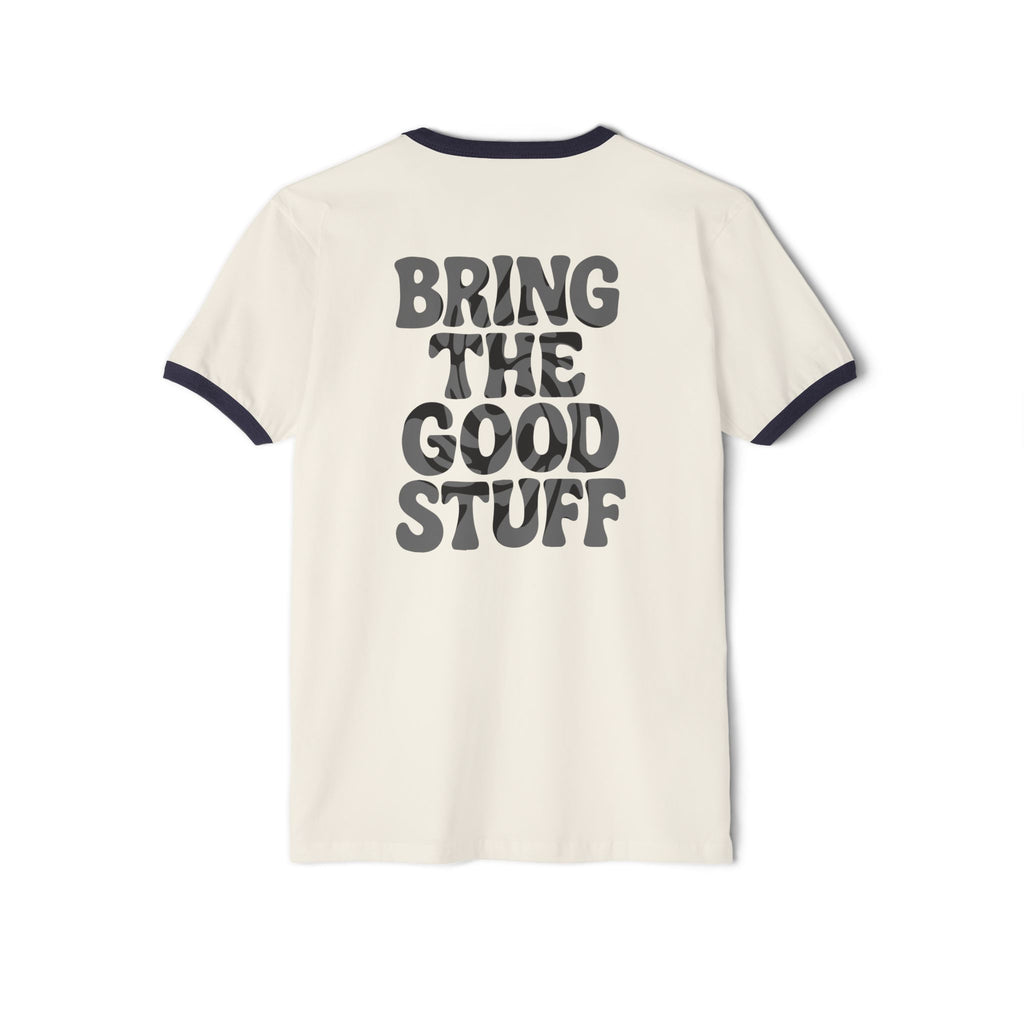Bring The Good Stuff Twirl Ringer Tee