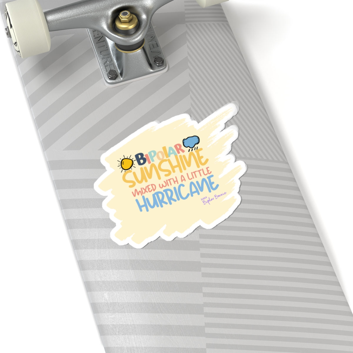 Bipolar Bonnie Series - "Bipolar Sunshine Mixed With A Little Hurricane" Kiss-Cut Sticker
