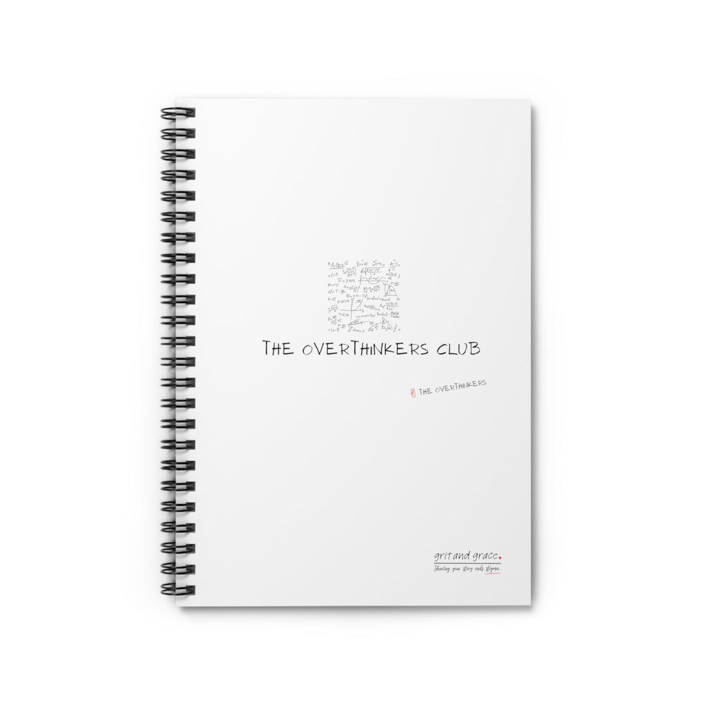 The Overthinkers Club Members Only Notebook