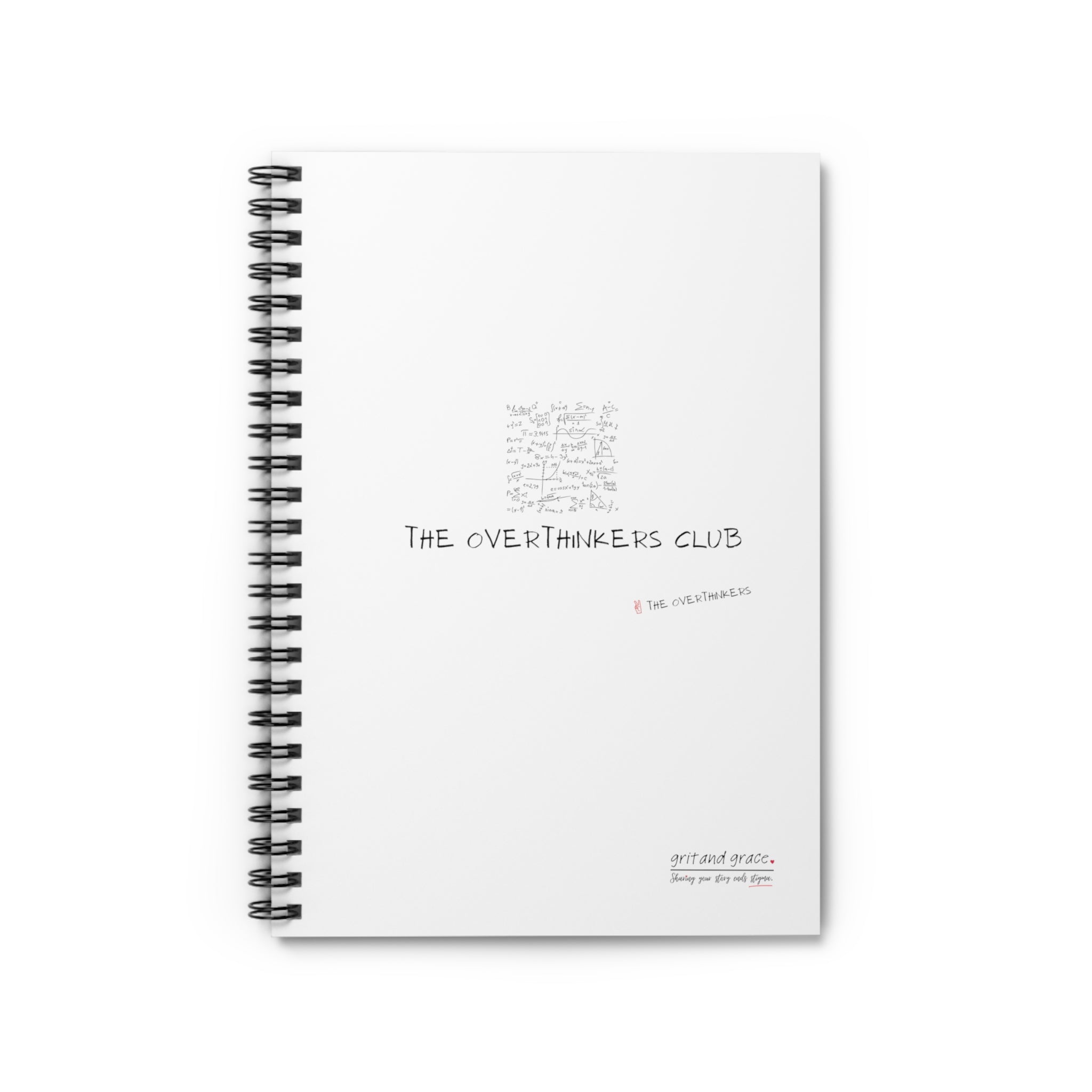 The Overthinkers Club Members Only Notebook