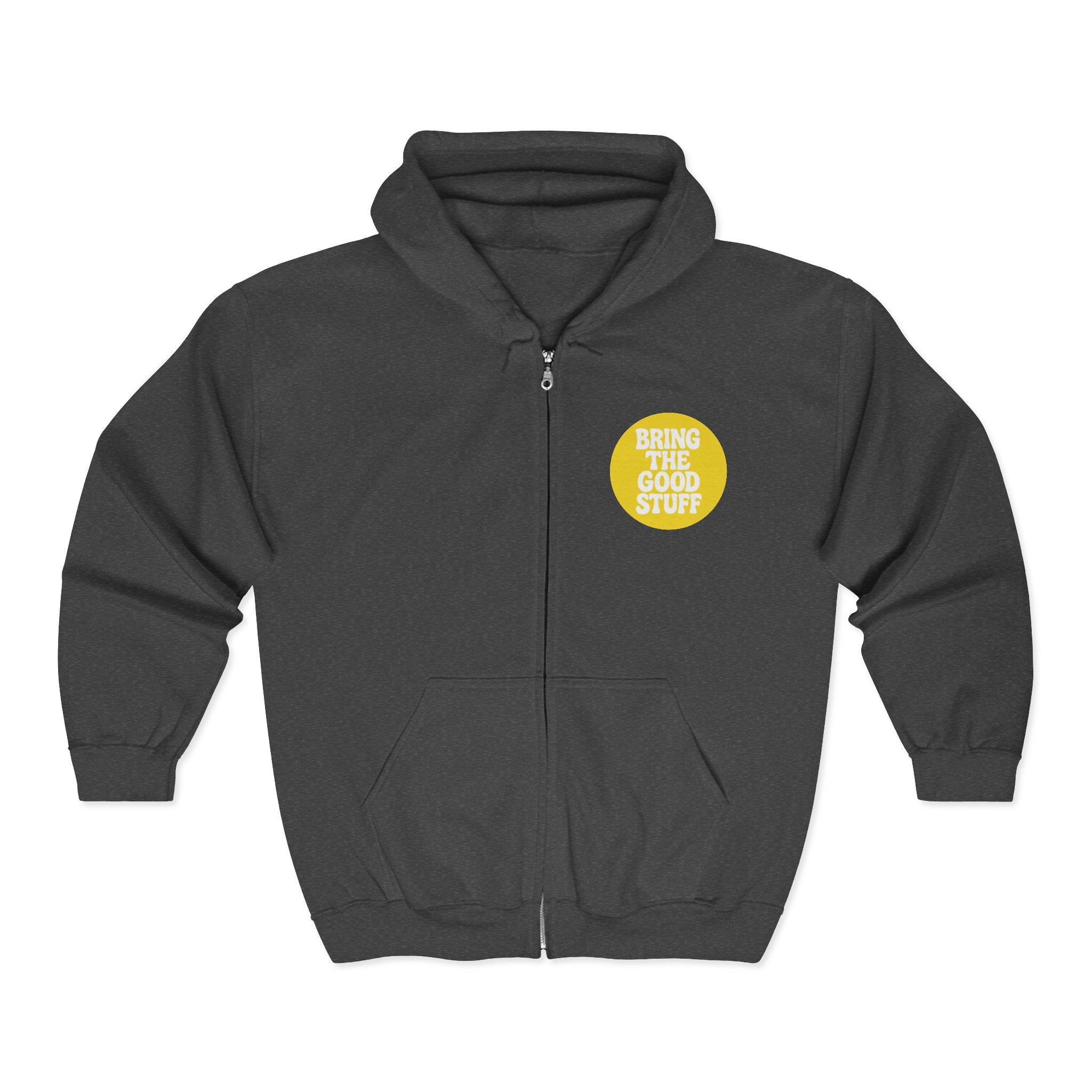Bring The Good Stuff Kick Back Zip Hoodie