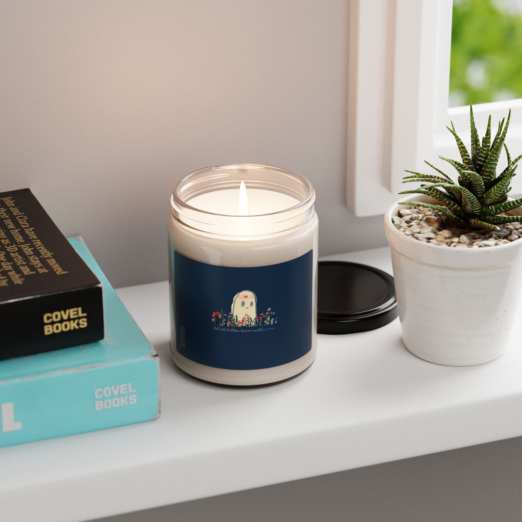 Invisible Ghost Series - "Not all battles leave visible scars." Scented Soy Candle, 9oz