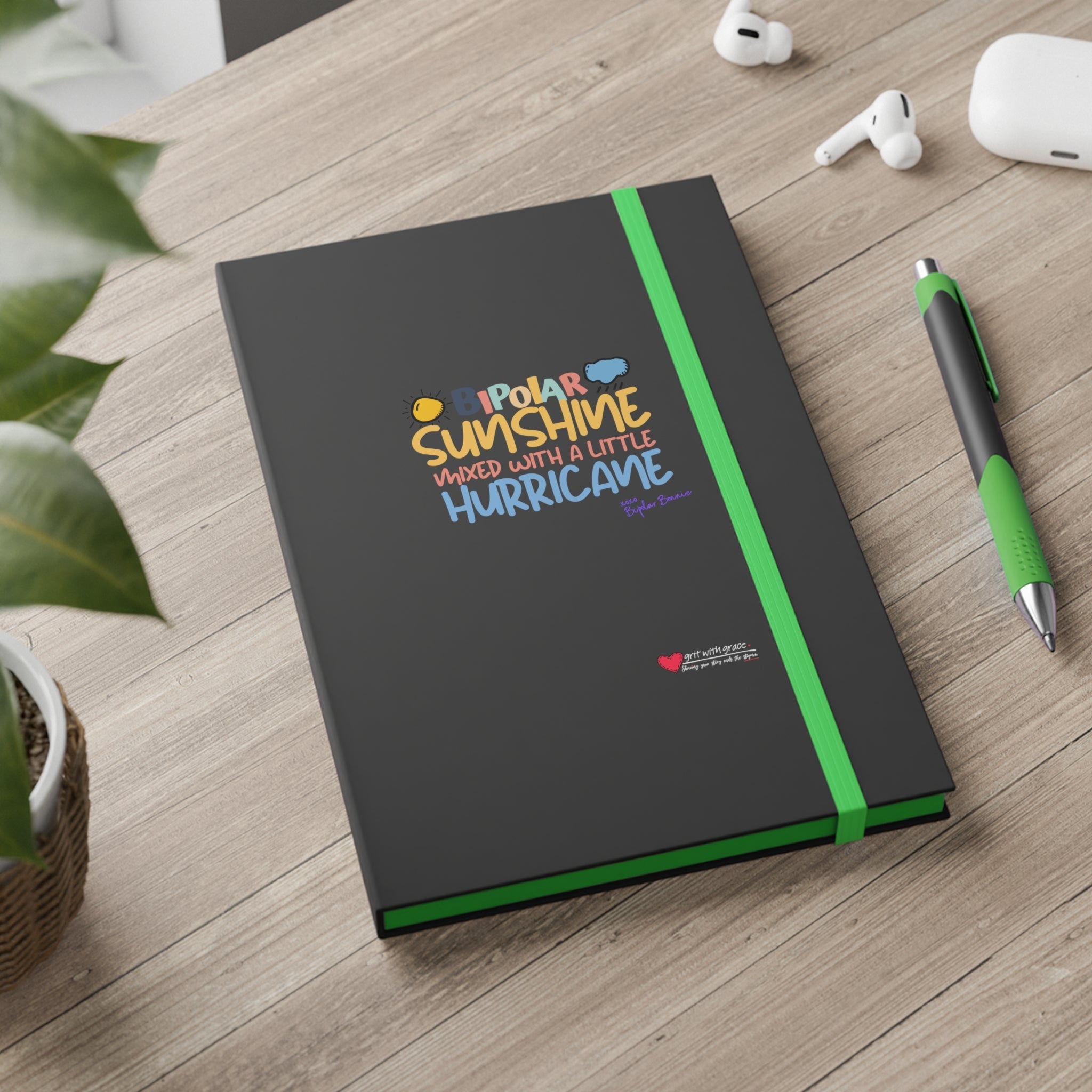 Bipolar Bonnie 'Sunshine & Hurricane' Notebook