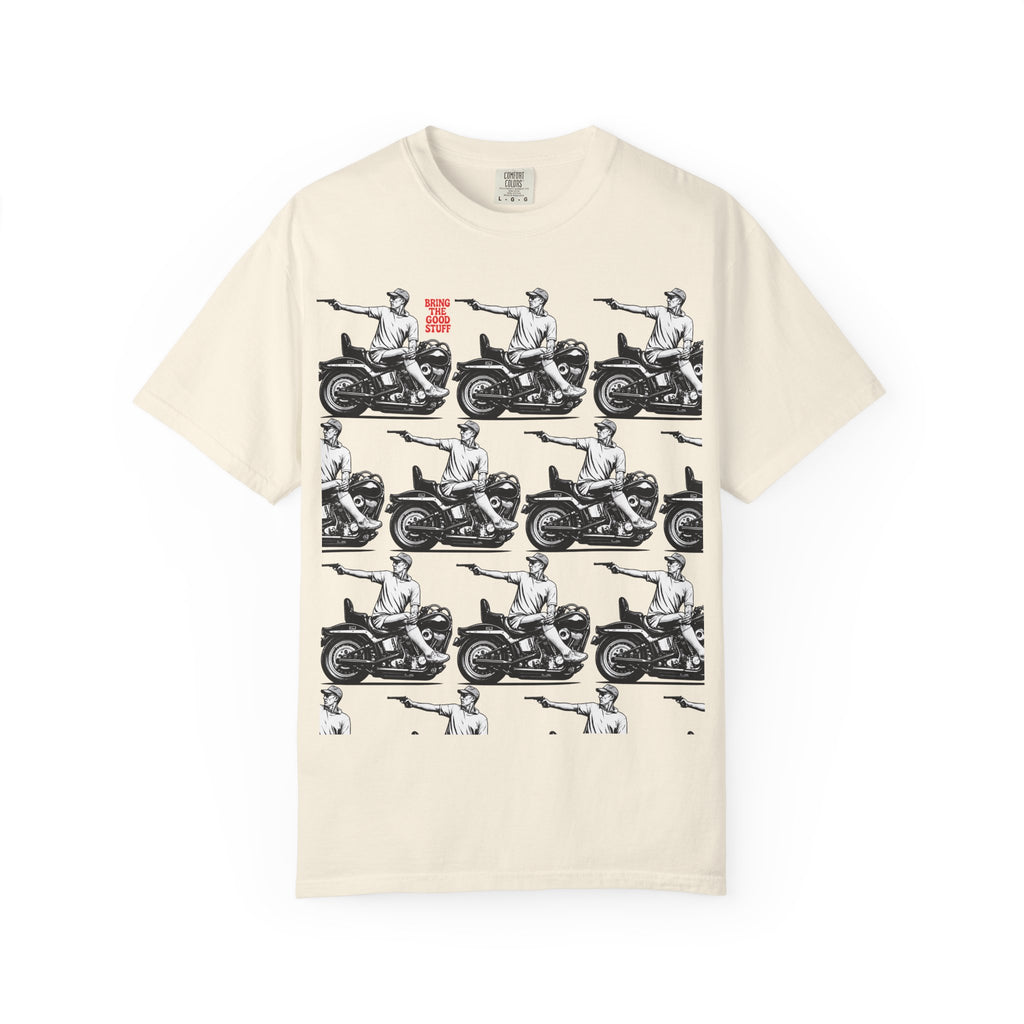 Bring The Good Stuff Hunter Motorcycle II Tee