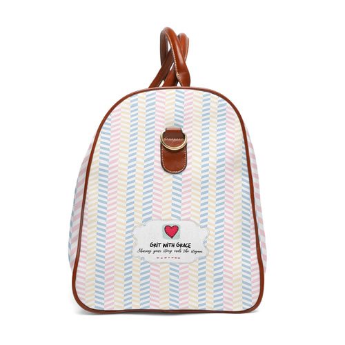 Bipolar Bonnie Series - "I'm A Whole Lot Of Sunshine Mixed with A Little Hurricane" Waterproof Travel Bag