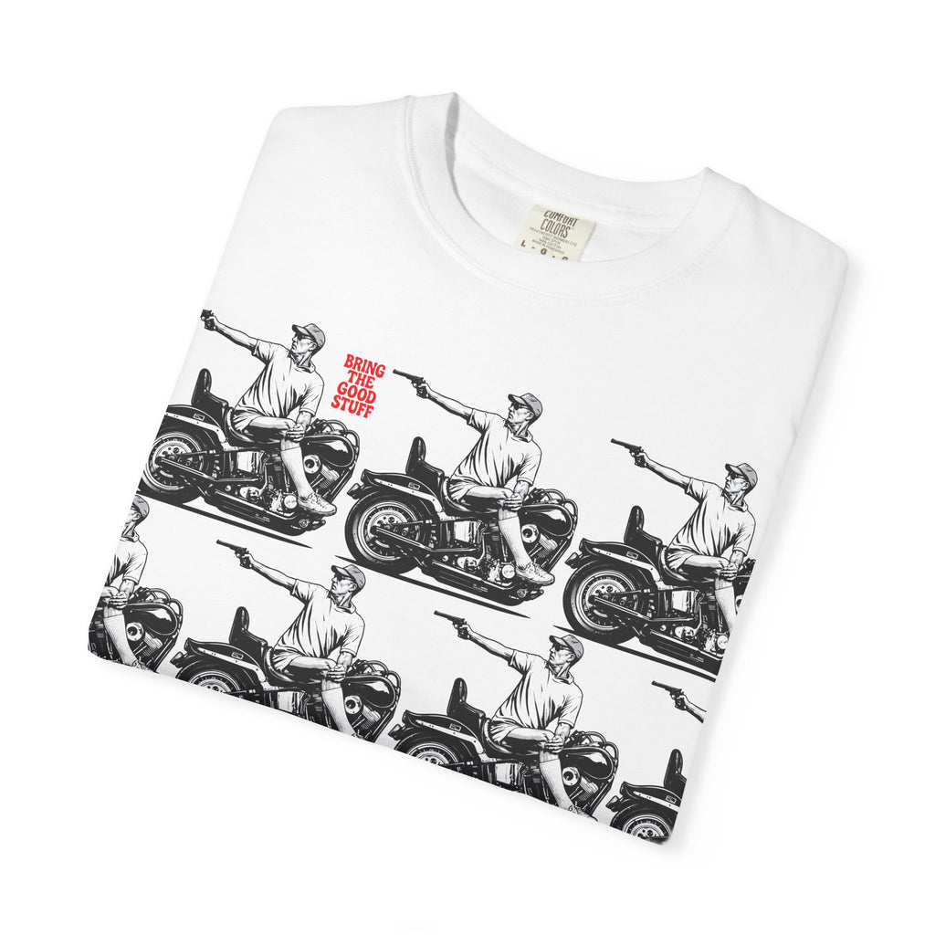 Bring The Good Stuff Hunter Motorcycle II Tee