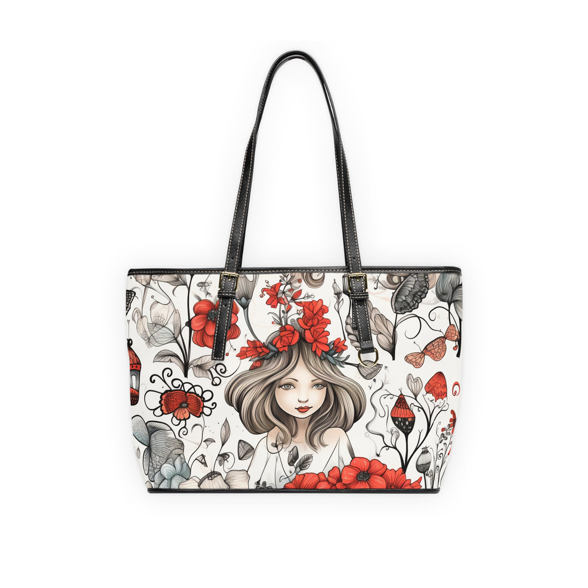 PU Leather Shoulder Bag