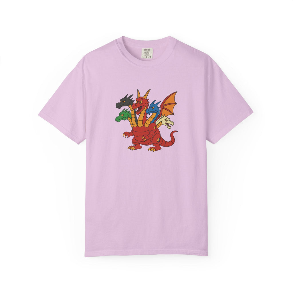 Multi-Headed Dragon T-Shirt — Colorful Fantasy Creature Tee