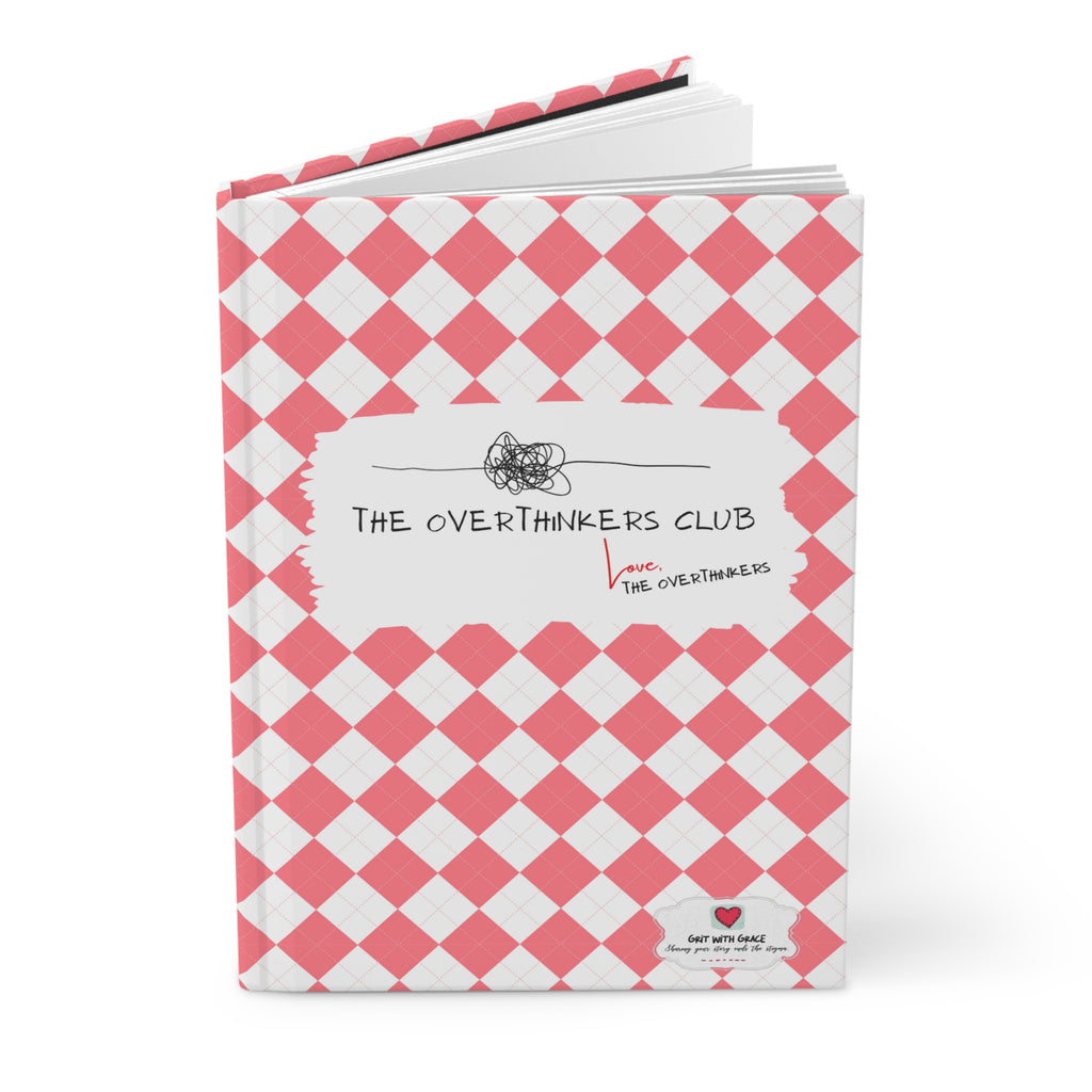 The Overthinkers Club 'Navigating Thoughts' Hardcover Matte Journal - Limited Edition