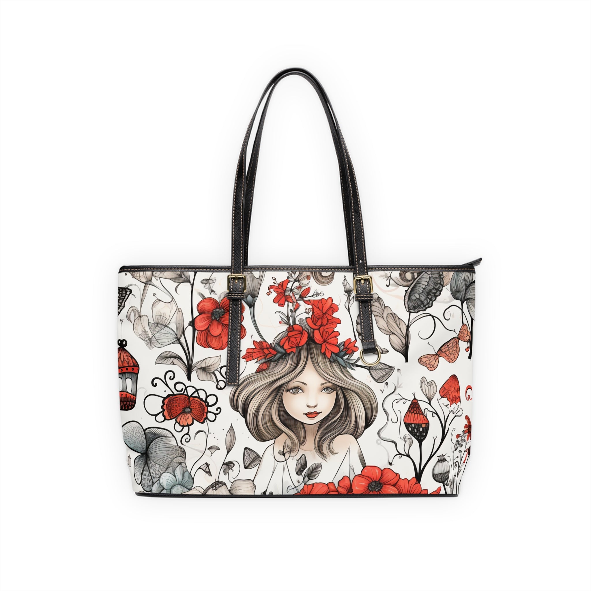 PU Leather Shoulder Bag