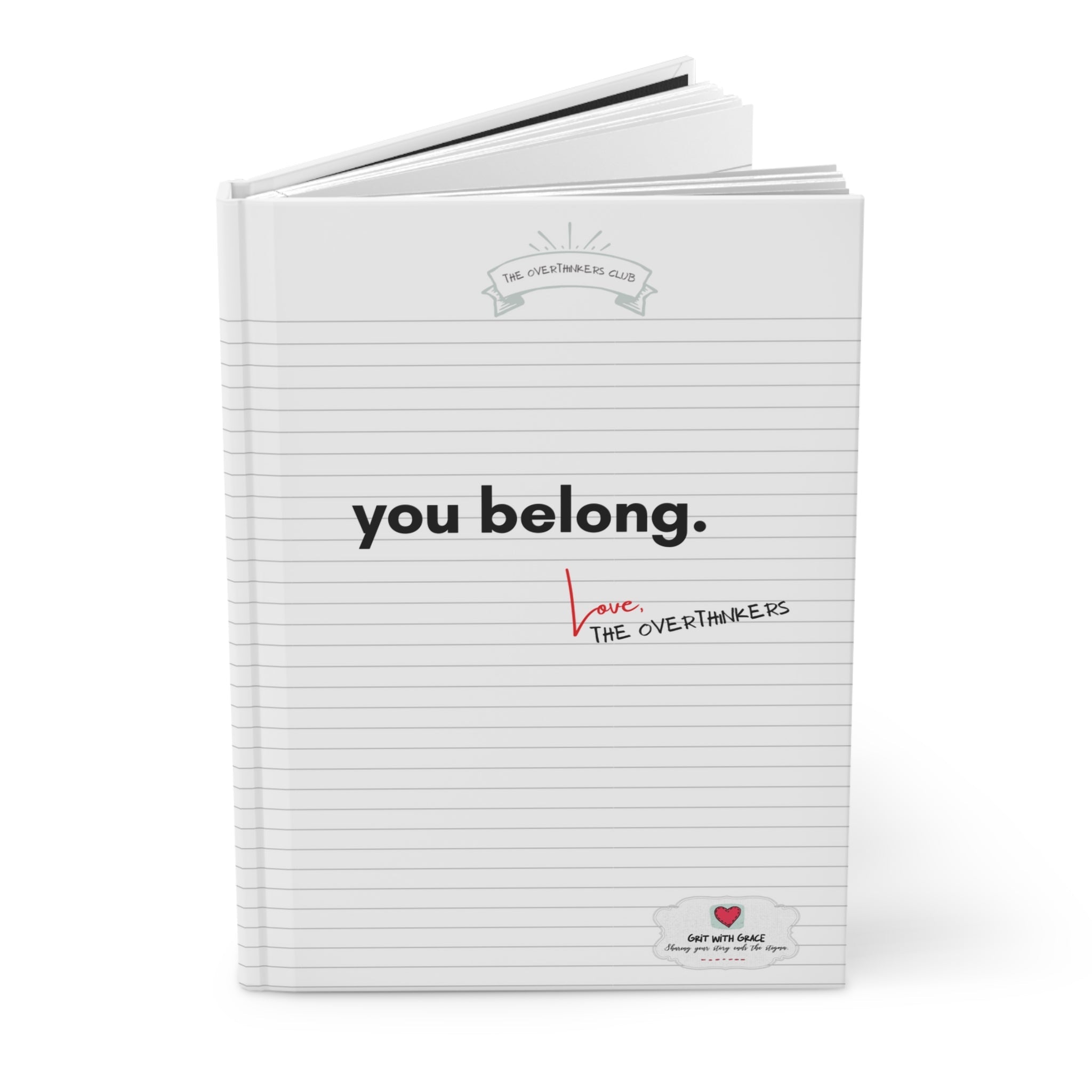 The Overthinkers Club 'Thought Navigating' Members Only Journal