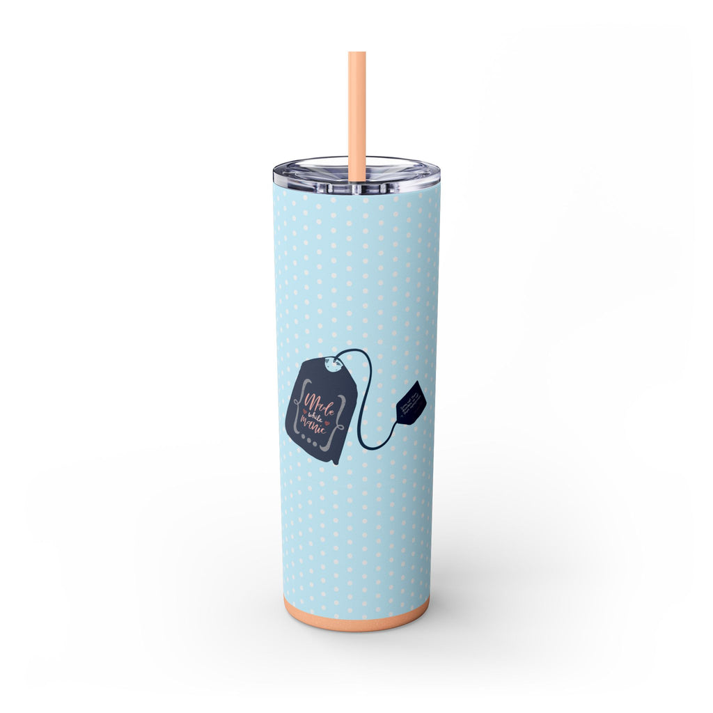Adhd Allie Series  "Just call me the squirrel Whisperer" xoxo, Adhd Allie 20oz Skinny Tumbler with Straw - Mental Health Awareness - Charity Contribution