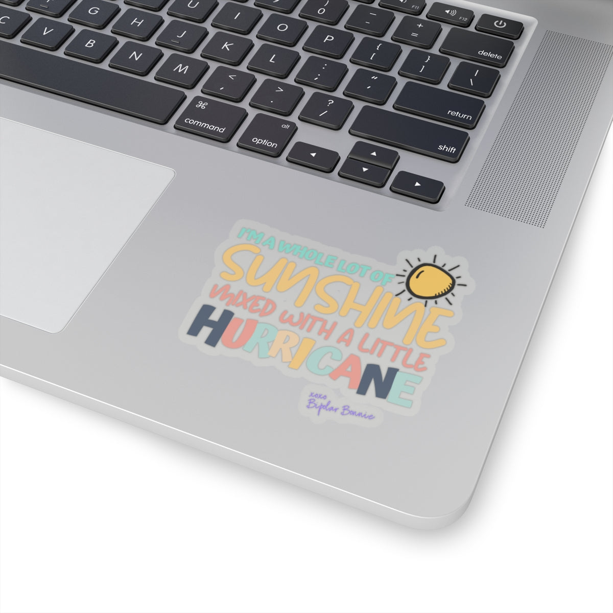 Bipolar Bonnie Series - "I'm A Whole Lot Of Sunshine Mixed with A Little Hurricane" Kiss-Cut Stickers