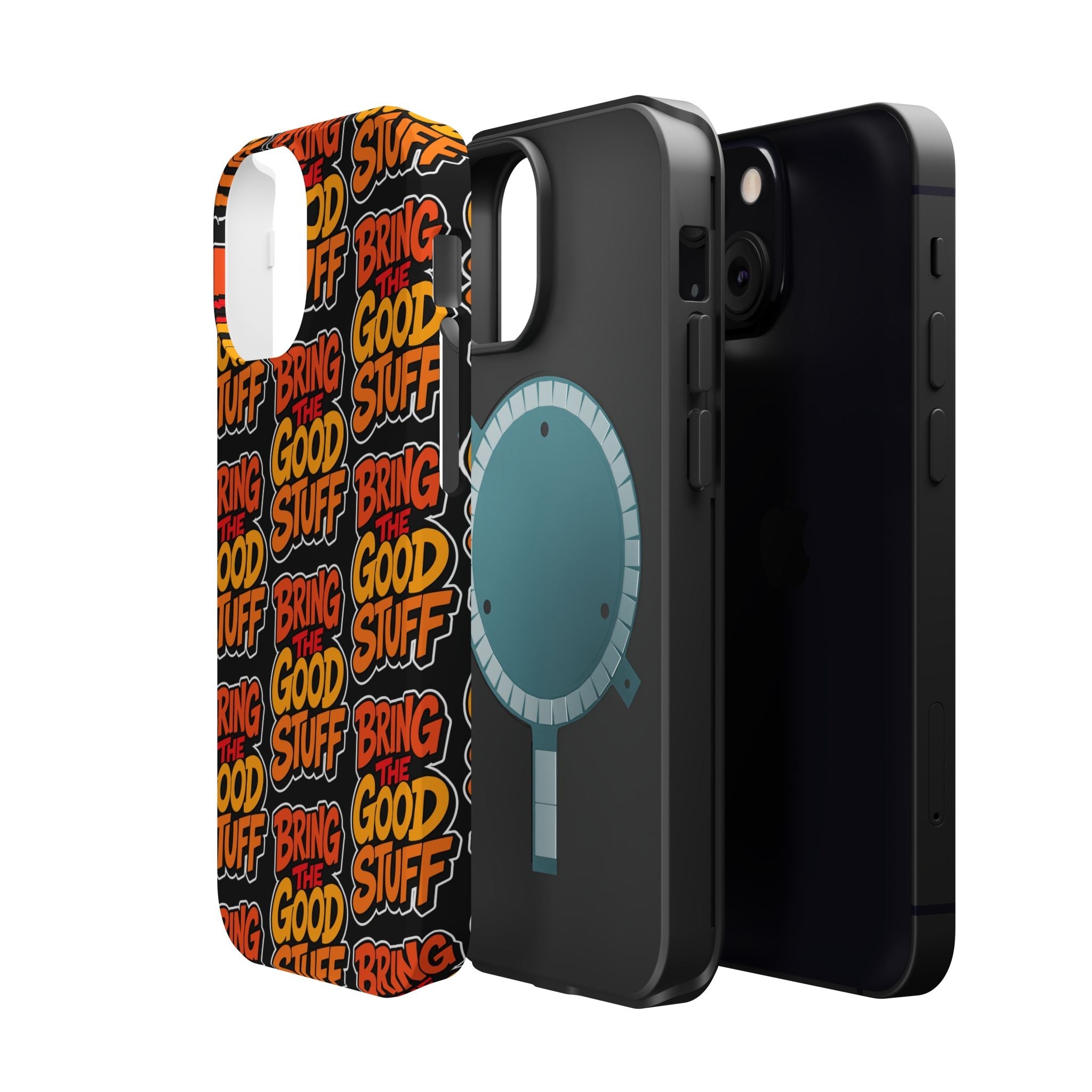 Bring The Good Stuff Orange Protective Phone Case