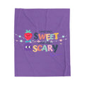 Bipolar Bonnie Series - "Sometimes Sweet But Sometimes Scary" Velveteen Plush Blanket