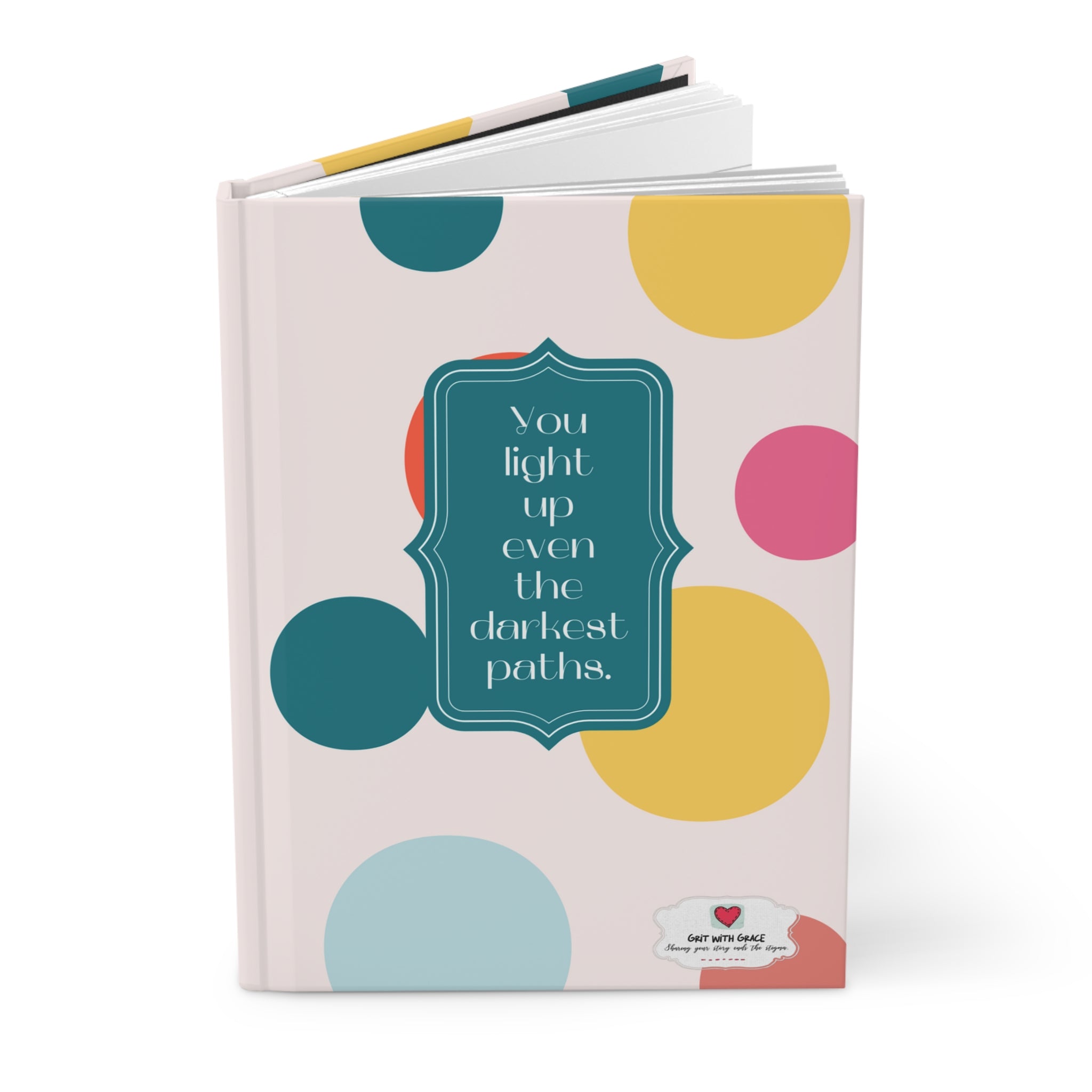 Grit with Grace 'Strength in Resilience' Hardcover Matte Journal - Limited Edition