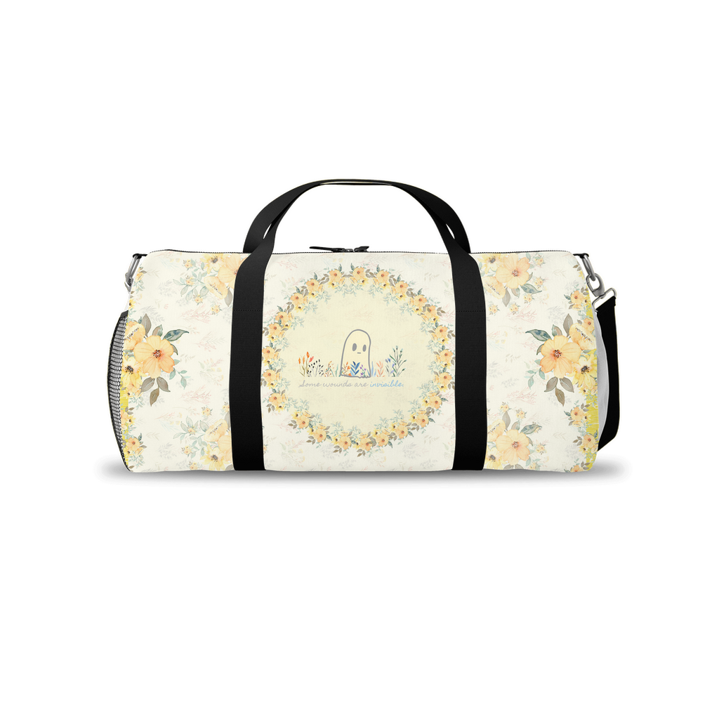 Invisible Ghost 'Some wounds are invisible' Duffle Bags