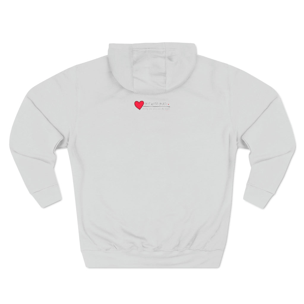 Invisible Ghost Series - "Some Wounds Are Invisible." Unisex Premium Pullover Hoodie