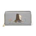 Invisible Ghost Series - "Its ok if your emotions want to be seen" Zipper Wallet