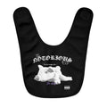 Grit with Grace 'Peaceful Gangsta' Soft Fleece Baby Bib