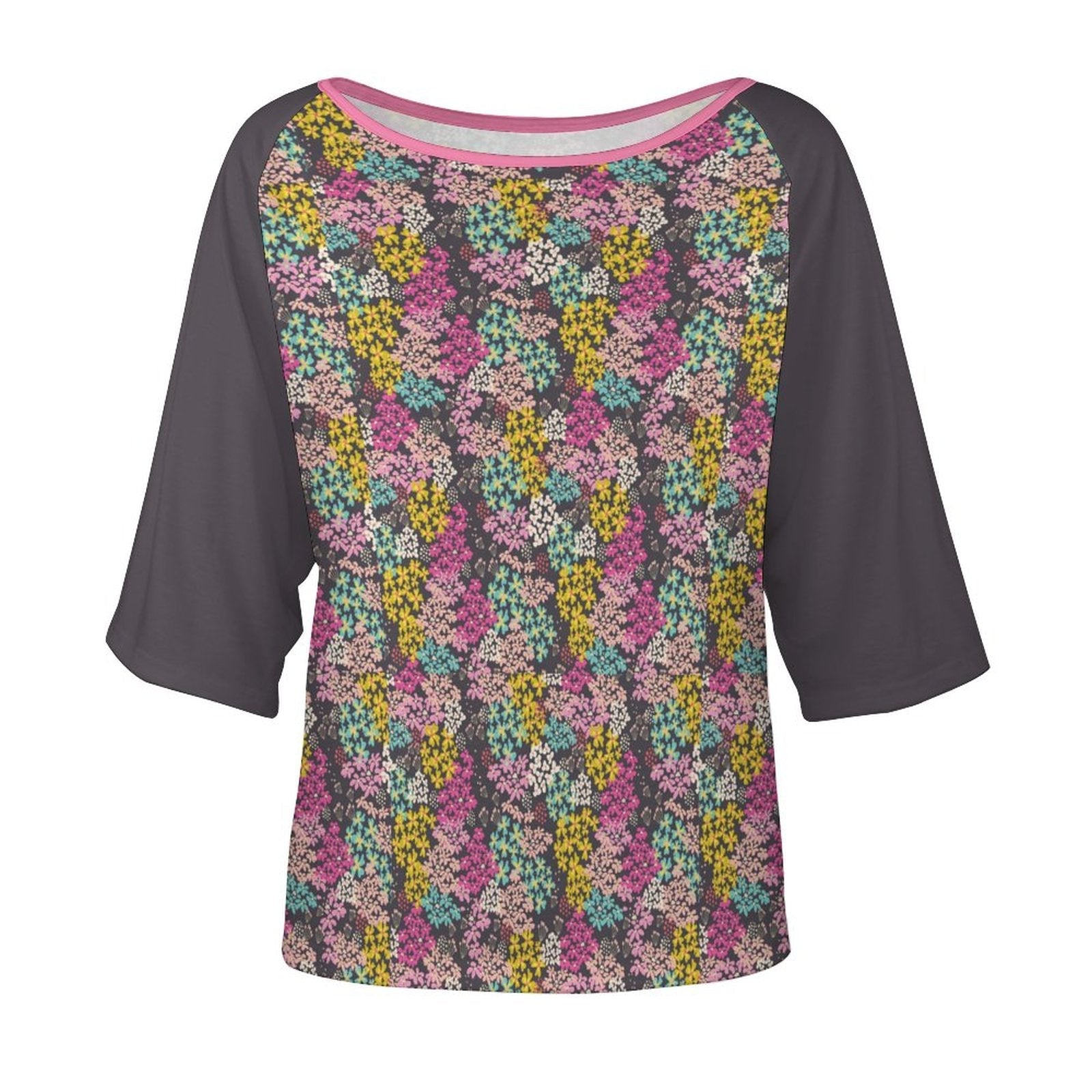 Summer Vibes Women’s Off the Shoulder Half-Sleeve T-shirt