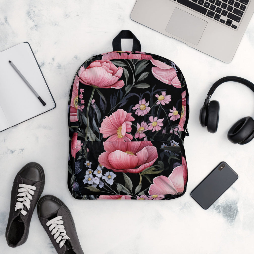 Floral Lover's Botanical Flower Enthusiast Backpack