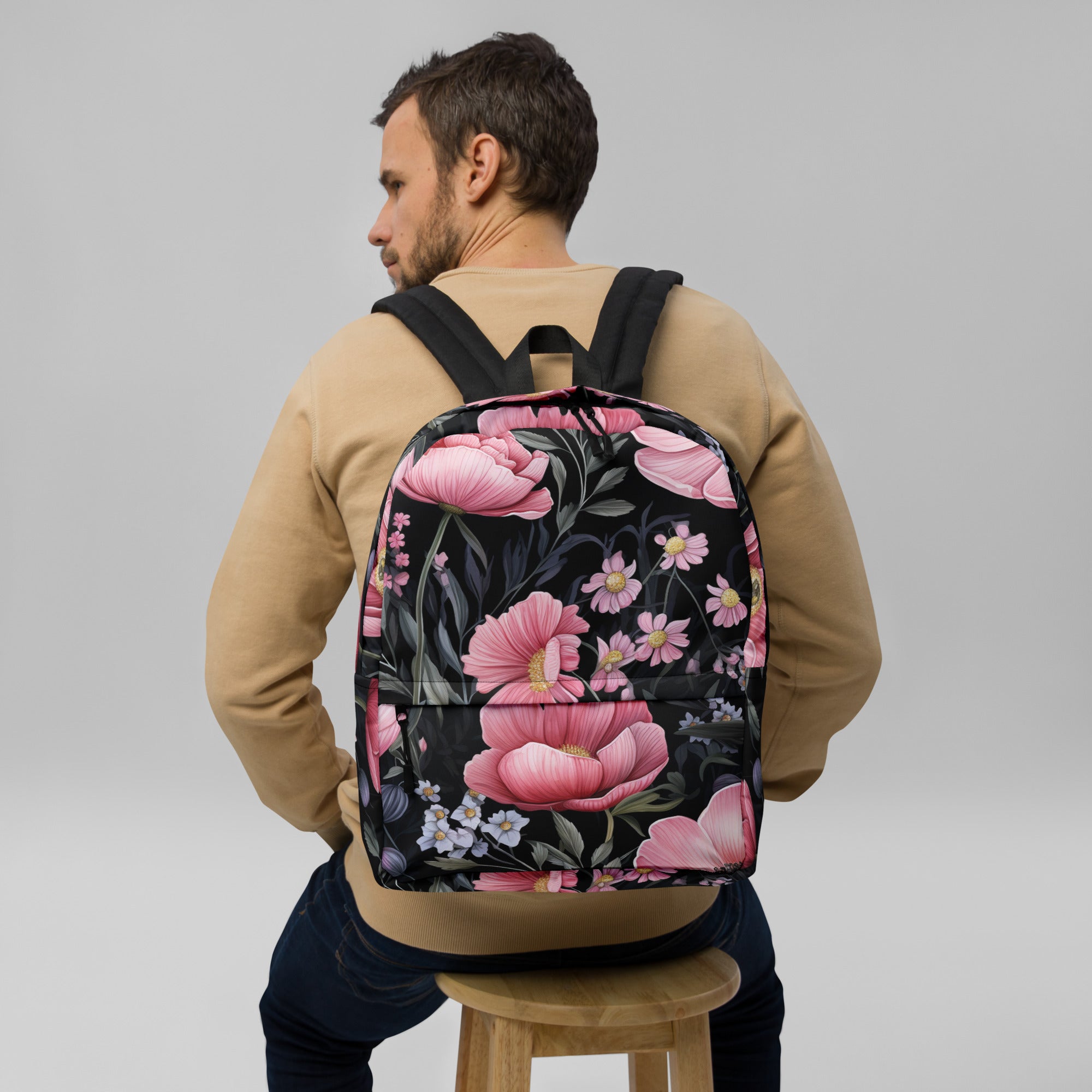 Floral Lover's Botanical Flower Enthusiast Backpack