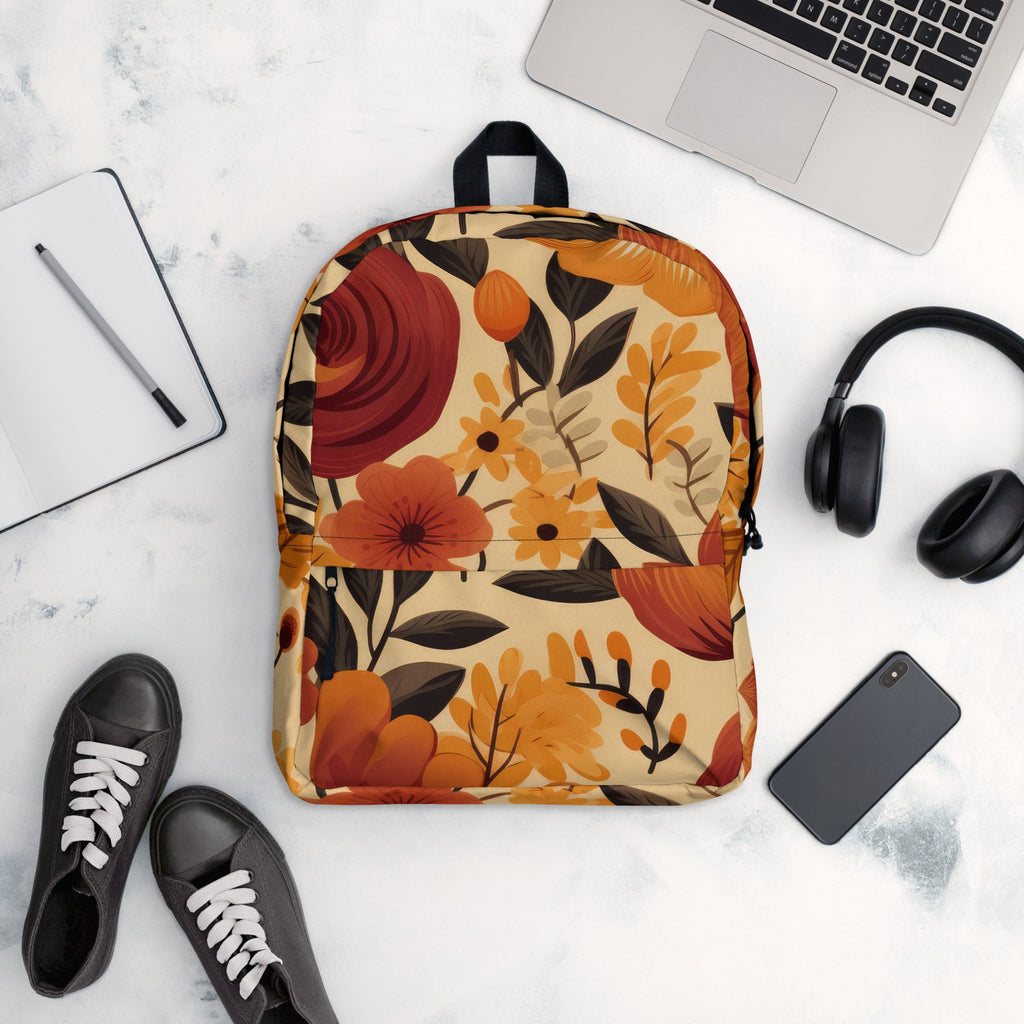 Floral Lover's Botanical Flower Enthusiast Backpack