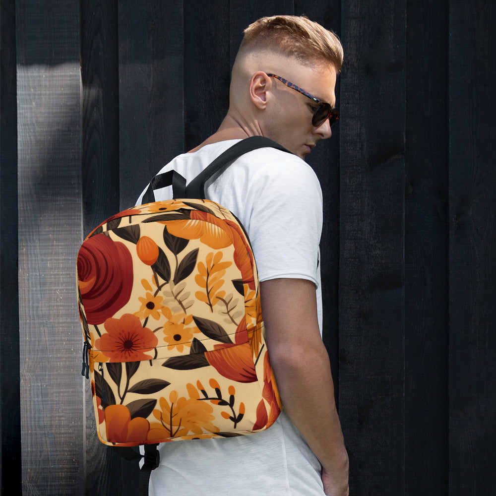 Floral Lover's Botanical Flower Enthusiast Backpack