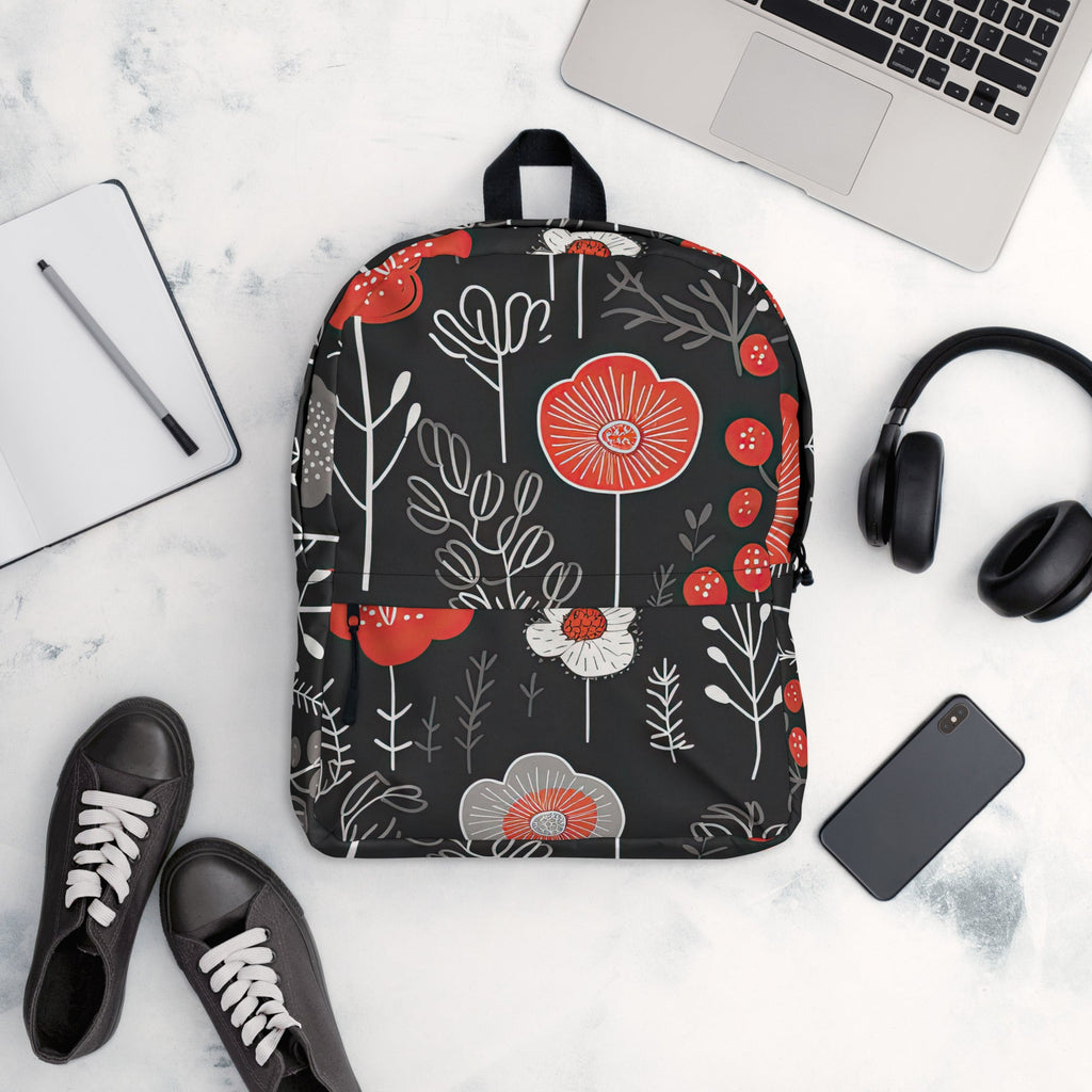 Floral Lover's Botanical Flower Enthusiast Backpack