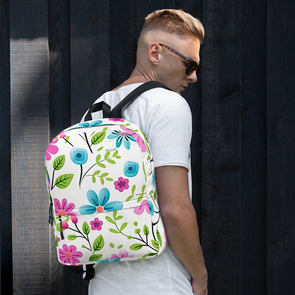 Floral Lover's Botanical Flower Enthusiast Backpack