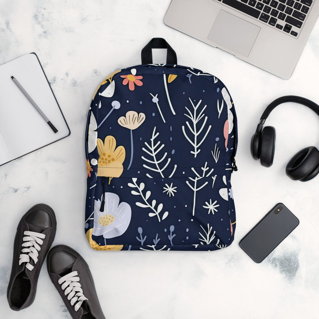 Floral Lover's Botanical Flower Enthusiast Backpack