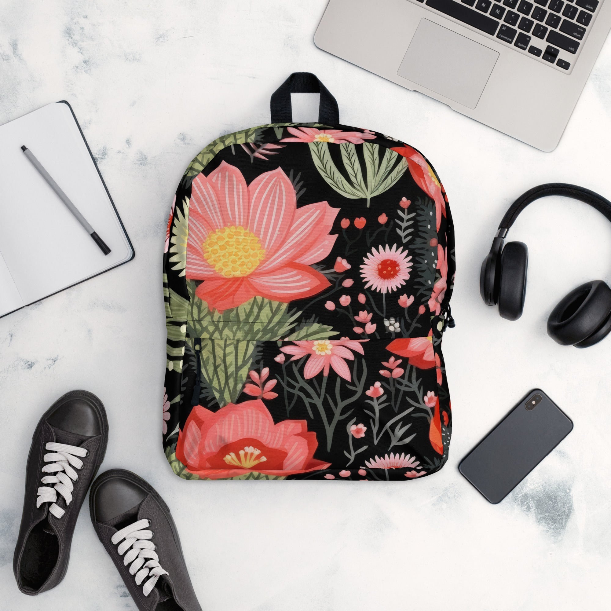 Floral Lover's Botanical Flower Enthusiast Backpack