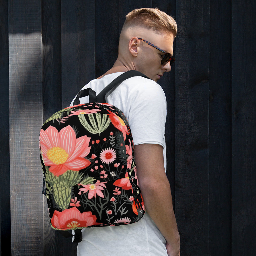 Floral Lover's Botanical Flower Enthusiast Backpack