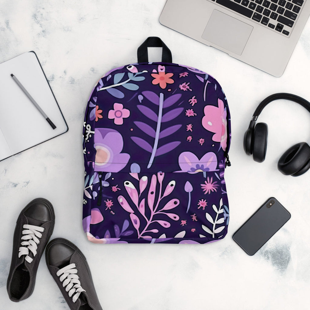 Floral Lover's Botanical Flower Enthusiast Backpack