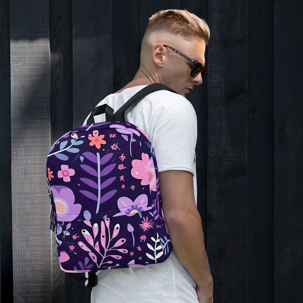 Floral Lover's Botanical Flower Enthusiast Backpack