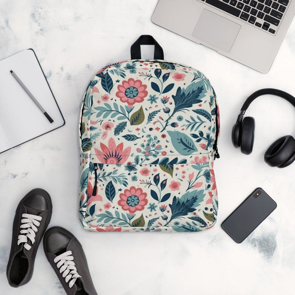 Floral Lover's Botanical Flower Enthusiast Backpack