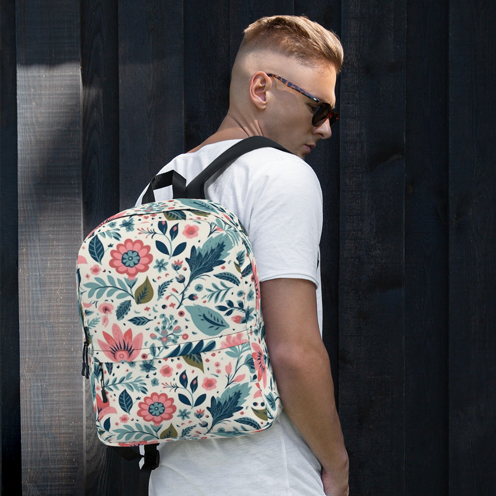 Floral Lover's Botanical Flower Enthusiast Backpack