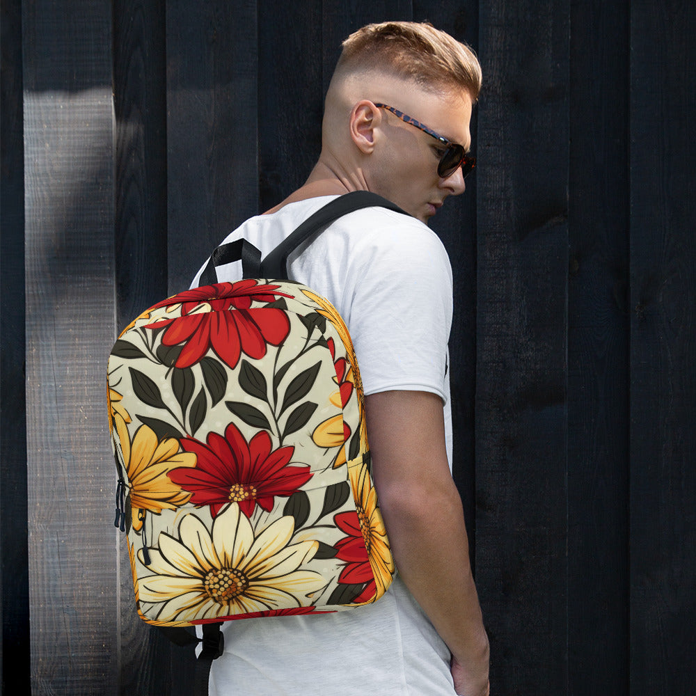 Floral Lover's Botanical Flower Enthusiast Backpack