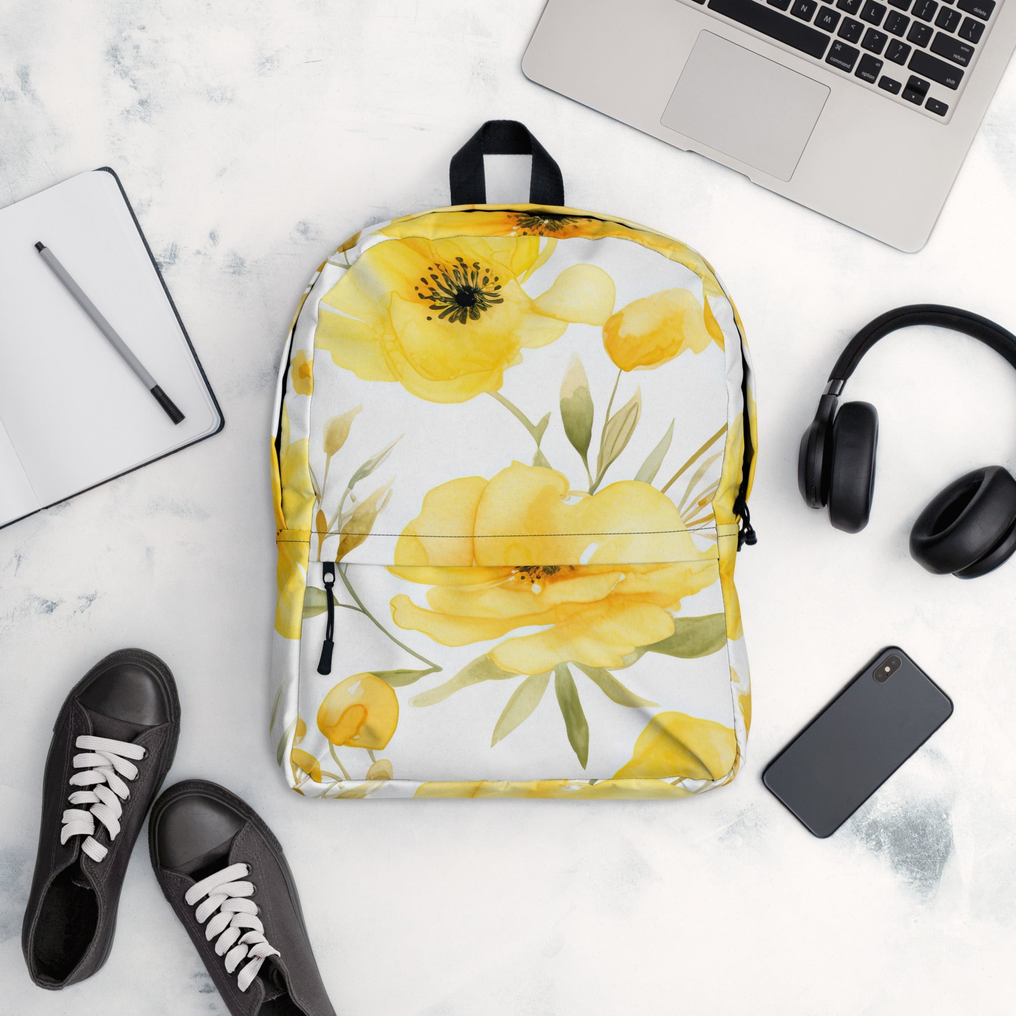 Floral Lover's Botanical Flower Enthusiast Backpack