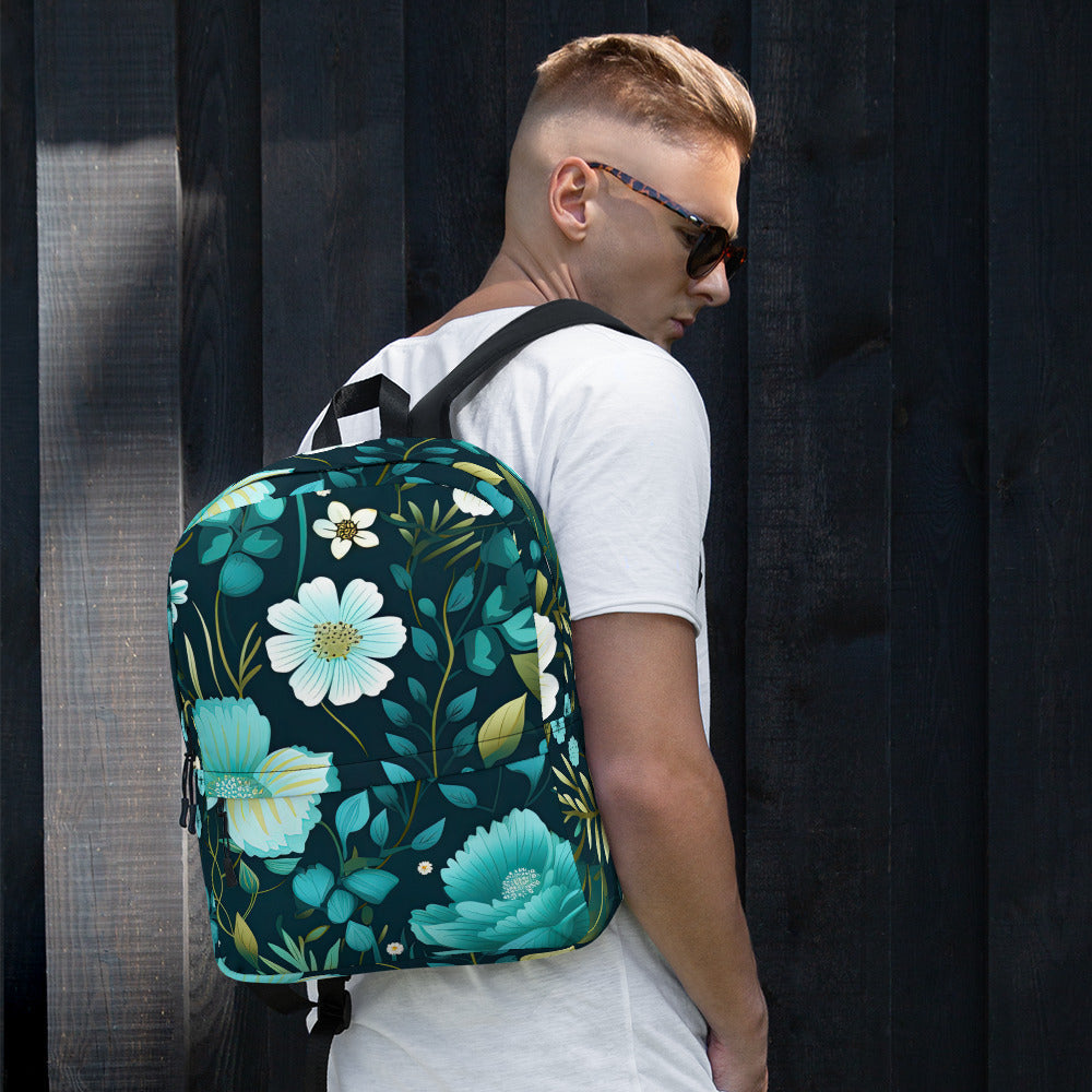 Floral Lover's Botanical Flower Enthusiast Backpack
