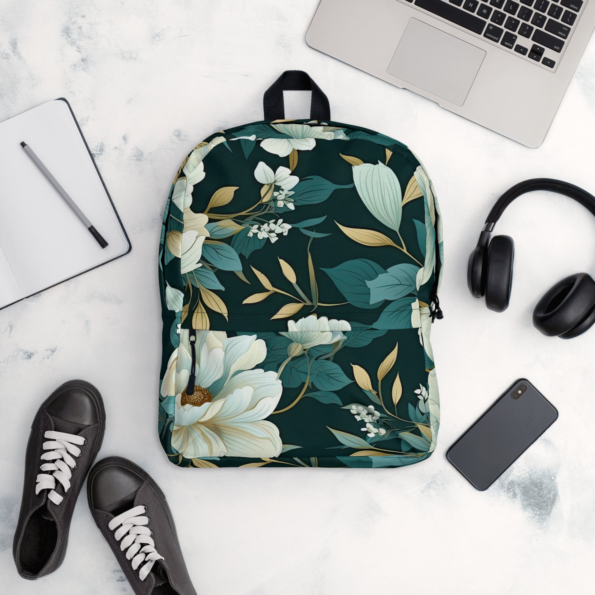 Floral Lover's Botanical Flower Enthusiast Backpack