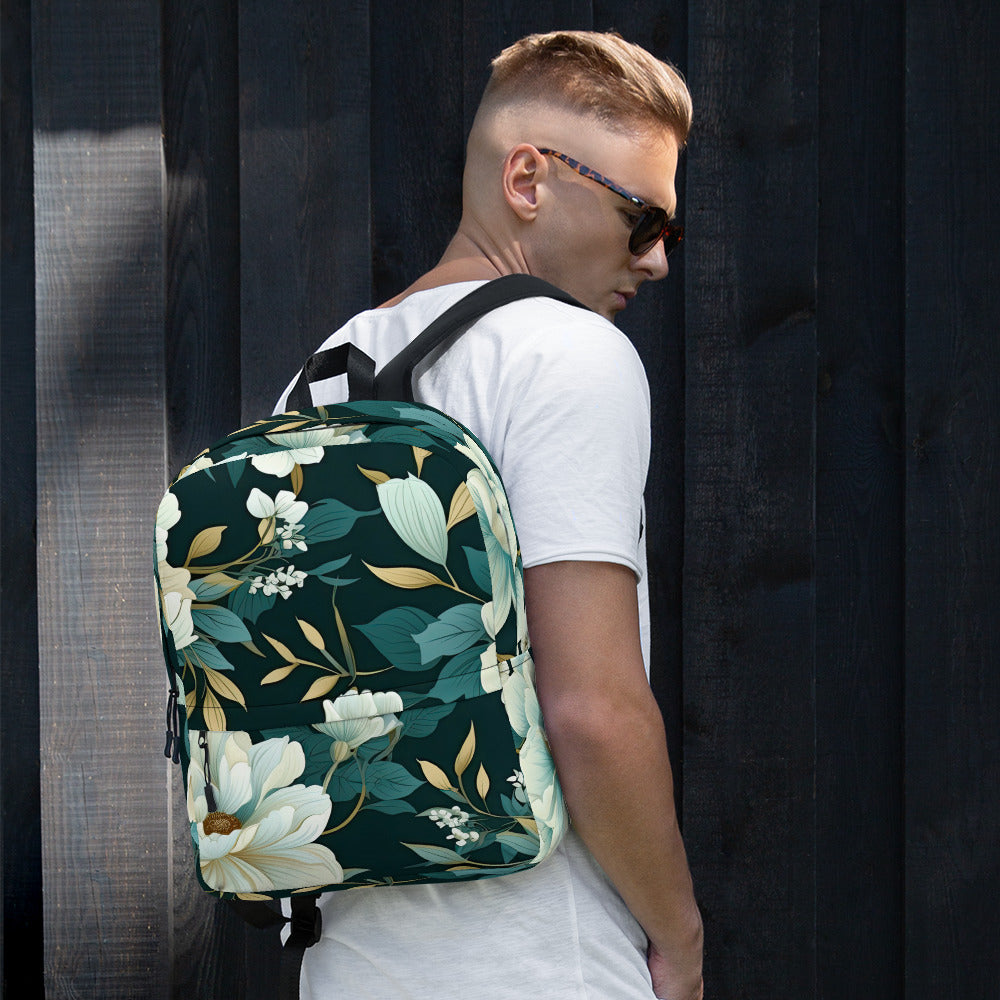 Floral Lover's Botanical Flower Enthusiast Backpack
