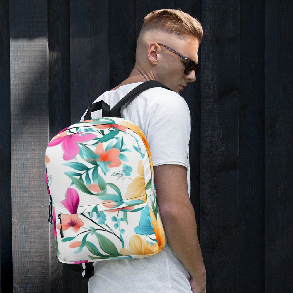 Floral Lover's Botanical Flower Enthusiast Backpack
